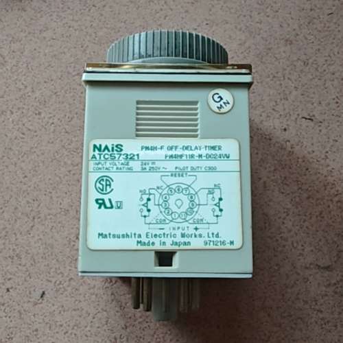 NAiS断电延时定时器PM4HF11R-M-DC24VW