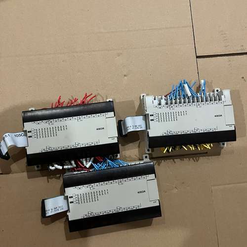 CP1A-40EDR拆机欧姆龙PLC扩展模块实物图拍摄功