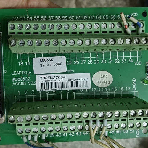 LEADTECH 雷赛ACC68C 接线端子排
