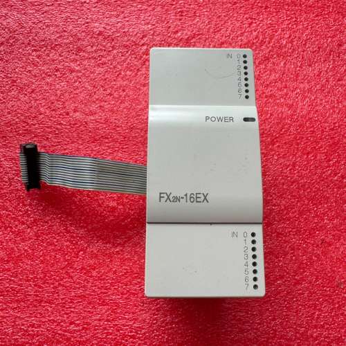 拆机，FX2N-16EX-ES/UL，PLC扩展，包