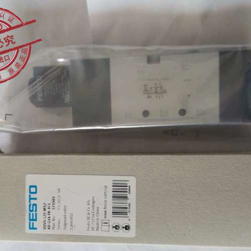 FESTO费斯托电磁阀 575274 VUVS-L20-M32C-MD-G18-F7-1C1正品现货