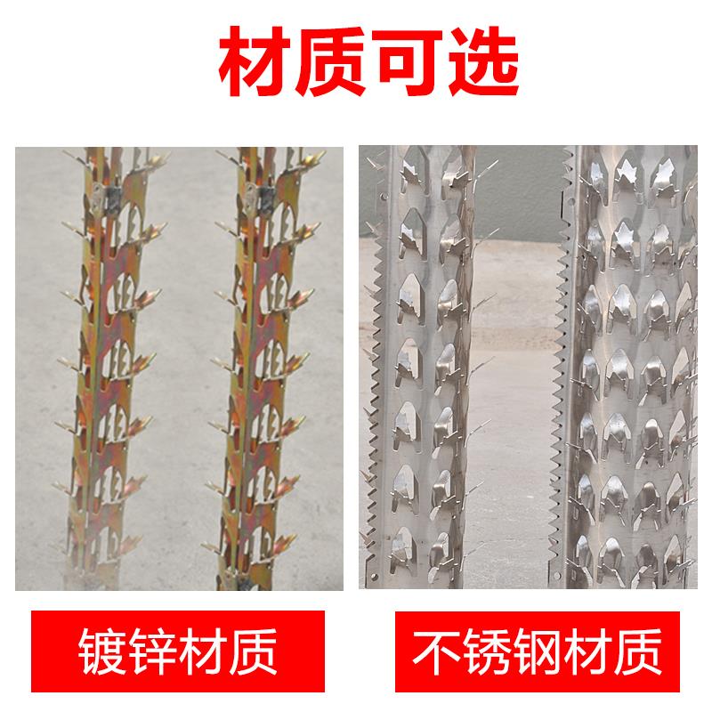 不锈钢管道防攀爬刺110排水管护栏/隔离栏