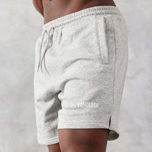 sweat trousers shorts men sport absorbing cotton gym quality