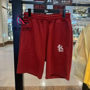 New Era纽亦华专柜正品2025款男女字母刺绣时尚潮流短裤 14529366