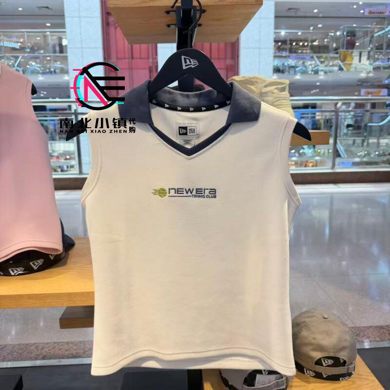 NewEra纽亦华百搭无袖T恤背心