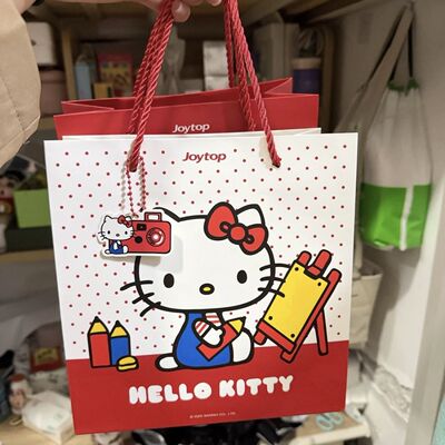 正版授权HelloKitty礼品袋卡通手提袋凯蒂猫高端精美礼物袋送礼物