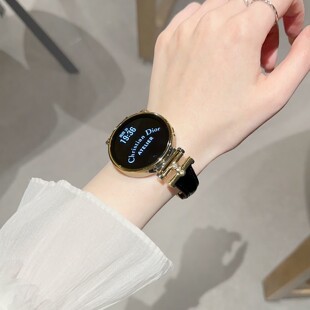 适用华为GT6 3proGT41纹凯旋门镶钻蝴蝶扣高颜值表带2荣耀亲选