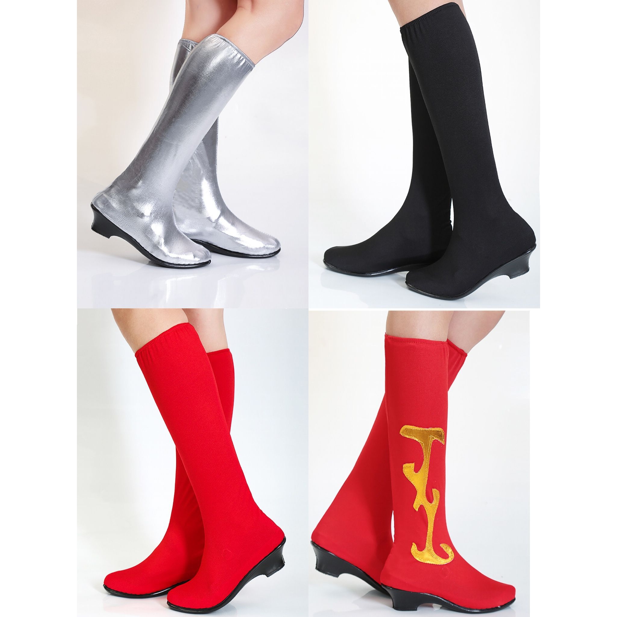 水兵舞演出鞋弹力高筒广场舞靴少数民族蒙古鞋藏族舞鞋舞蹈靴子