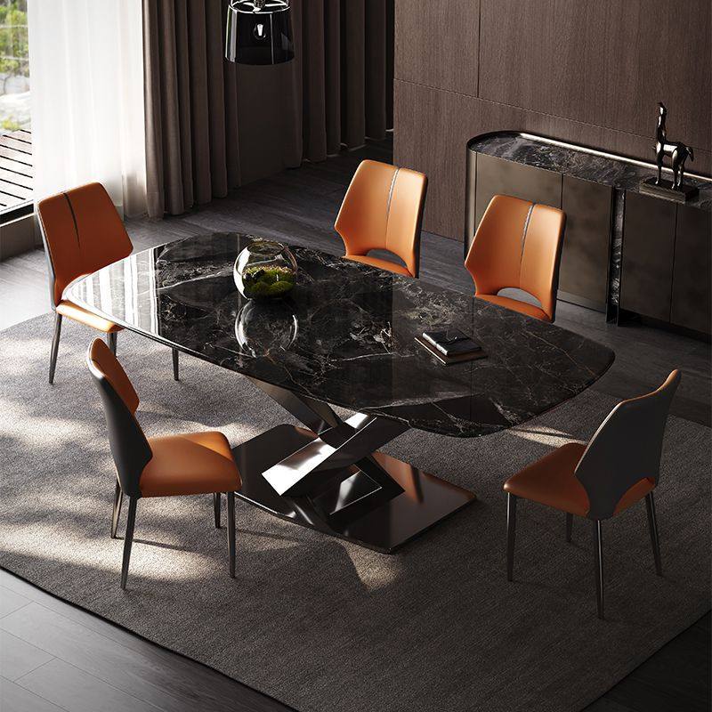 意式极简超晶石餐桌高端小户型简约现代大理石加厚餐椅组合长桌子,住宅家具,大理石餐桌,淘宝优惠券,粉丝福利购,淘宝优惠卷