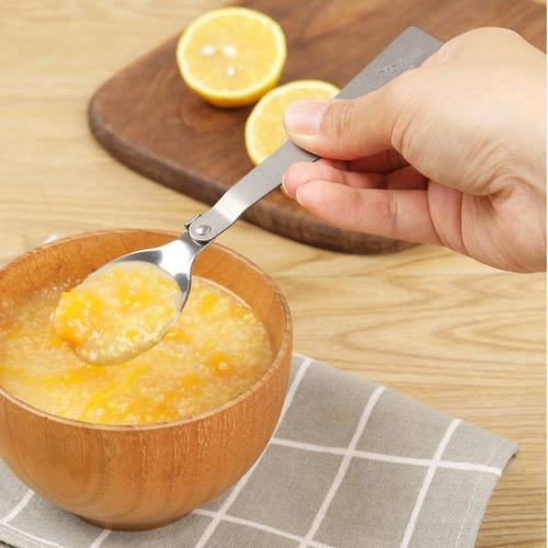 纯钛勺子露营户外便携旅行