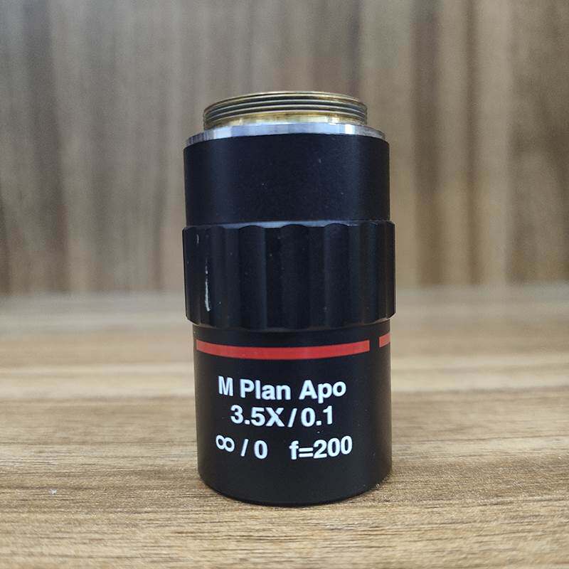 5x/0.1显微镜全复消色差物镜 镜片完好现货