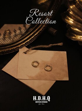 H.D.H.Q【Resort Collocation】度假系列-熔岩耳圈