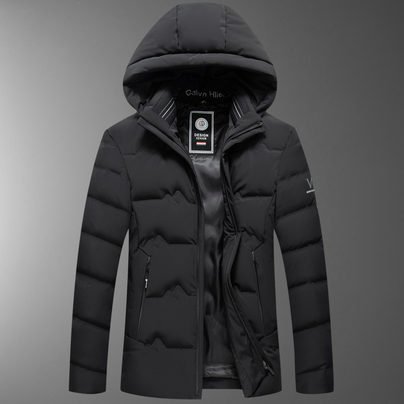 高品货！9903/商务羽绒服中青年爸爸冬装外套衣服图片