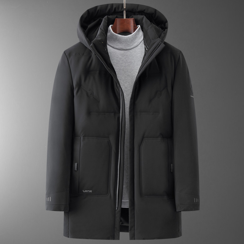 高品货！9902/P280中老年商务休闲中长款羽绒服爸爸羽绒服,男装羽绒服,星座1216（原钱塘722）