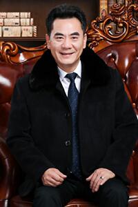 经典款8019/加绒加厚中长款呢大衣中老年爸爸商务大衣图片