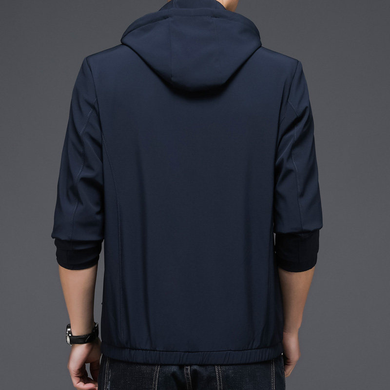 爆版!90318/P95商务新款男装外套春秋款可脱帽夹克中老年休闲服装,男装夹克,星座1216（原钱塘722）