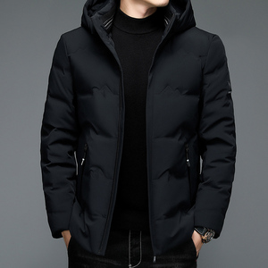 高品货！9903/商务休闲羽绒服中青年爸爸冬装外套上装图片