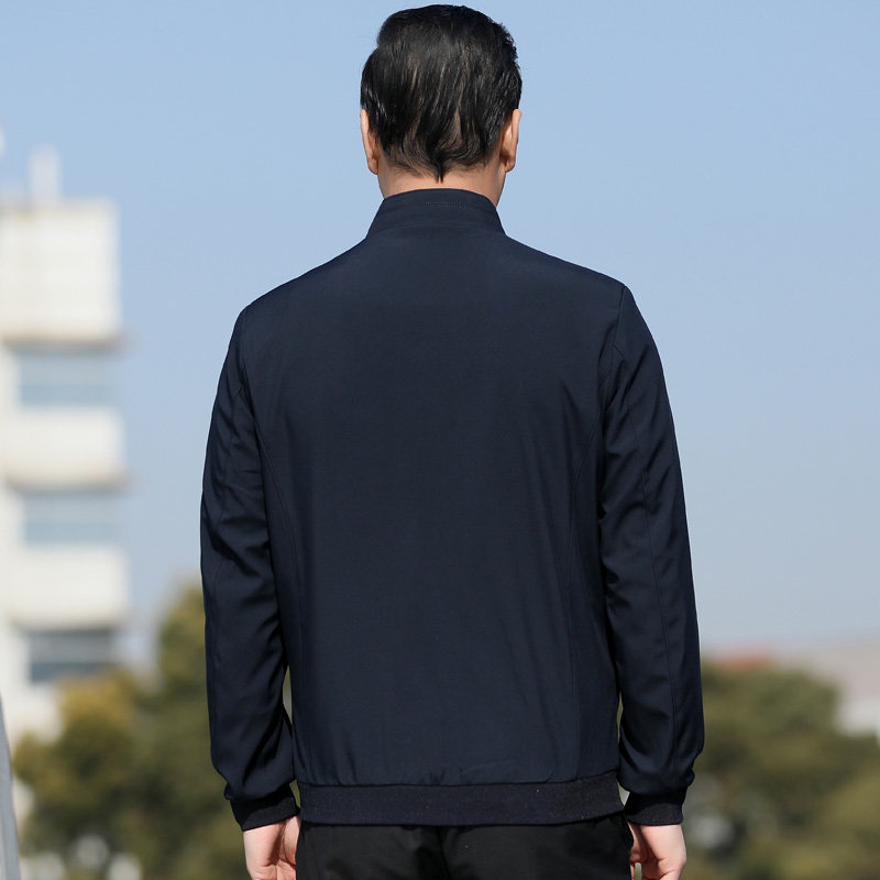 8818/2022春季新款上装中老年立领夹克外套中年男装薄款外套,男装夹克,星座1216（原钱塘722）