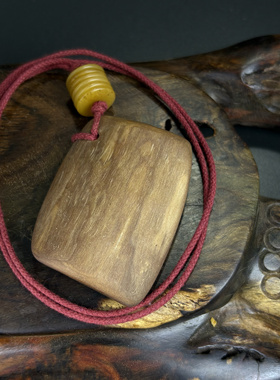 印度老山檀香平安无事牌满结油醇正香