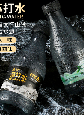 【买一送一】原味茉莉苏打水0糖0脂0卡便携宴会清爽运动补水饮品