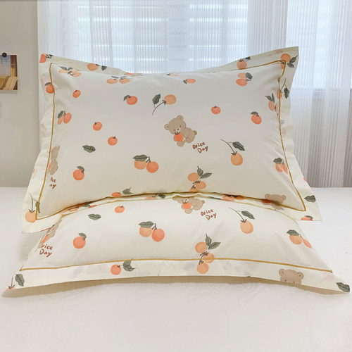 100全棉高密枕套48x74/40x60CM