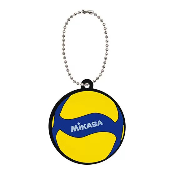 日本万代现货全新BANDAI MIKASA三笠排球模型吊饰软胶挂件扭蛋