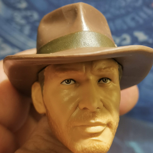 兵人  头雕 1/6 印第安纳琼斯 夺宝奇兵兵人 配件 头雕 1/6 散货