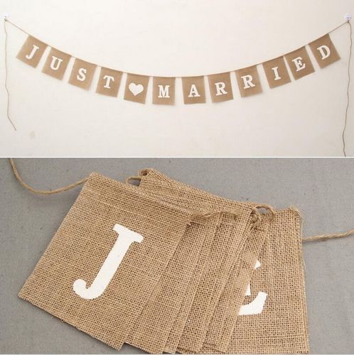 justmarried欧美式展台拉旗