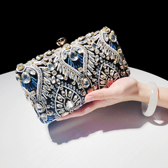 HBCBG 2022 Túi tay mới Phụ nữ Tempera ví đi tiệc bóp cầm tay nữ sang trọng