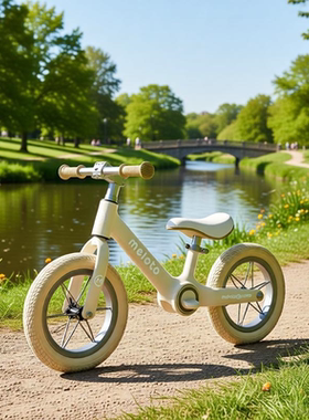 Meloto儿童平衡车3到6岁无脚踏滑行滑步车2竞技超轻镁合金自行车