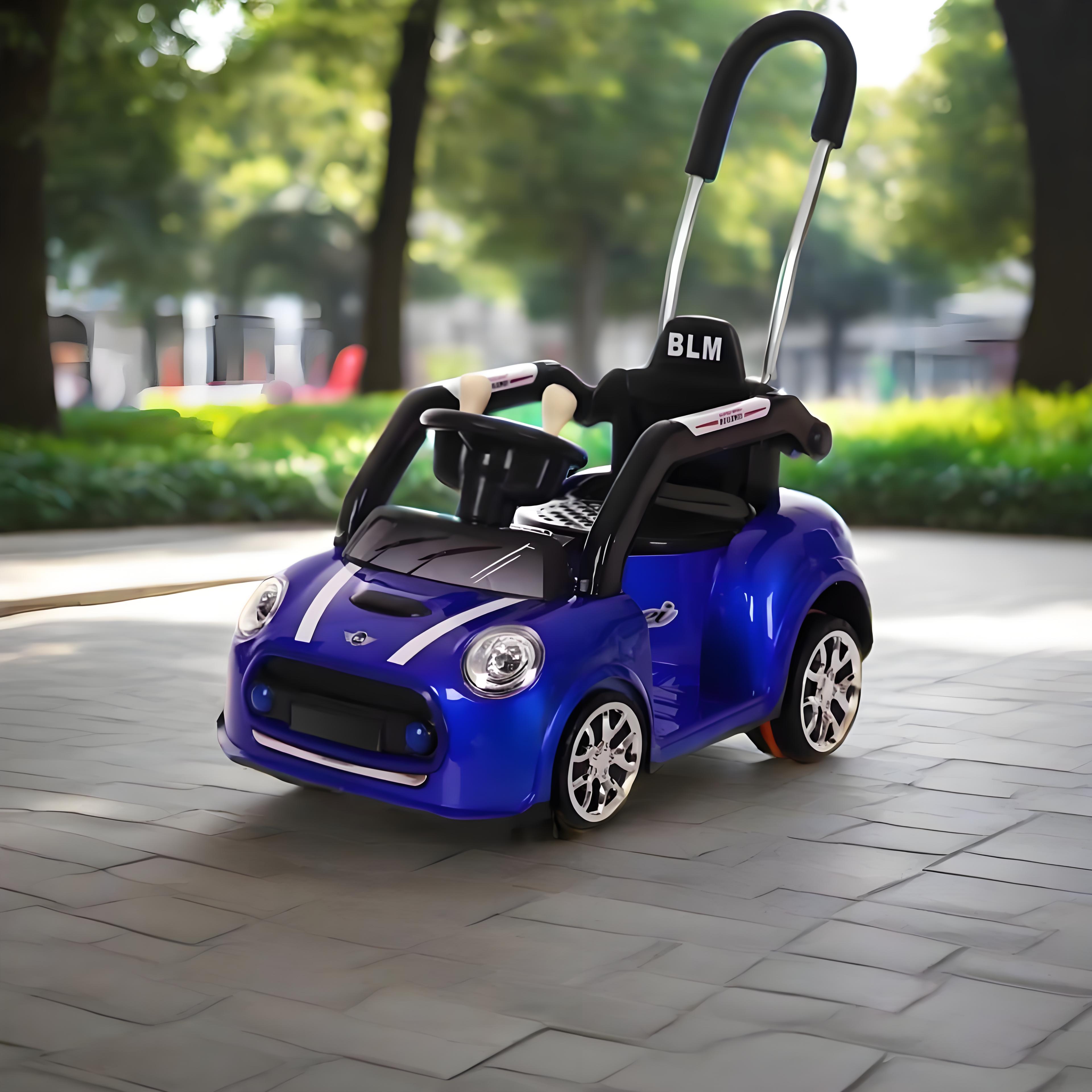 婴儿摇摆童车手推双驱动遥控儿童电动车四轮小孩玩具可坐人汽车