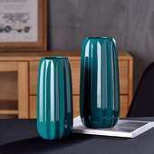 折纸陶瓷花瓶大小号家居客厅电视柜餐桌摆件跳舞兰简约网红款 水 装