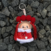 新年古风套装 原创 labubu4.0四代娃衣迷你10cm拉布布心底密码