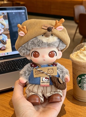 原创！DIMOO秘密话剧社系列刺猬栗娃衣搪胶挂件潮酷治愈韩系套装