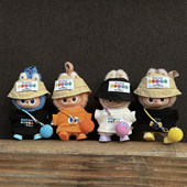 labubu4.0四代娃衣迷你10cm拉布布心底密码 五月天演唱会应援套装