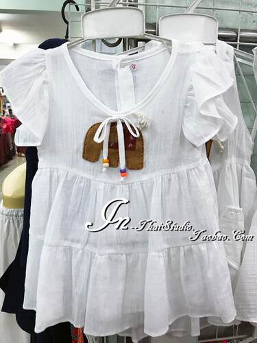 泰国采购大象连衣裙子多款0-6岁女孩童宝宝棉麻超薄纯棉薄款 包