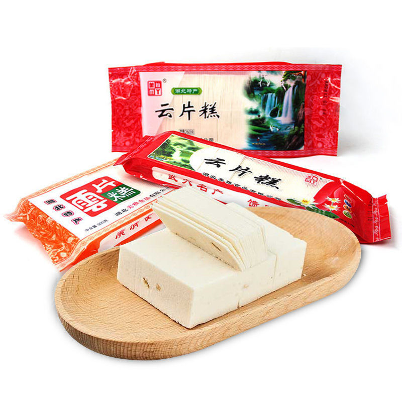 新货美雅云片糕湖北特产 桂花桃片糕点老字号 地方零食传统手工
