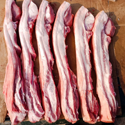 新鲜食用现杀五花肉顺丰包邮