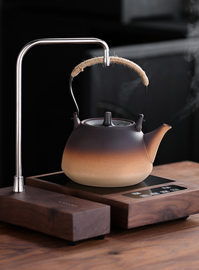 胡桃木上水器电陶炉套装