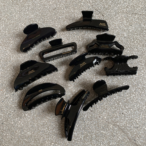 chicaddblack钢琴黑抓夹大号