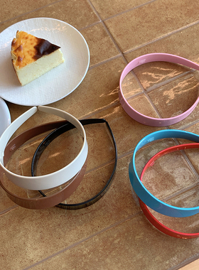 显脸小减龄 醋酸宽边发箍女款高级感洋气时尚防滑洗脸发卡头箍