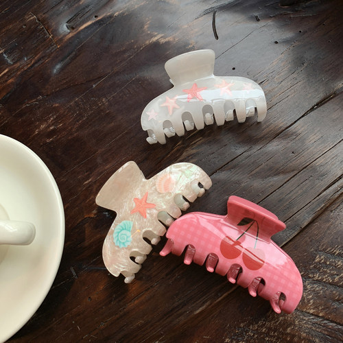 星星/樱桃高品质醋酸中号抓夹