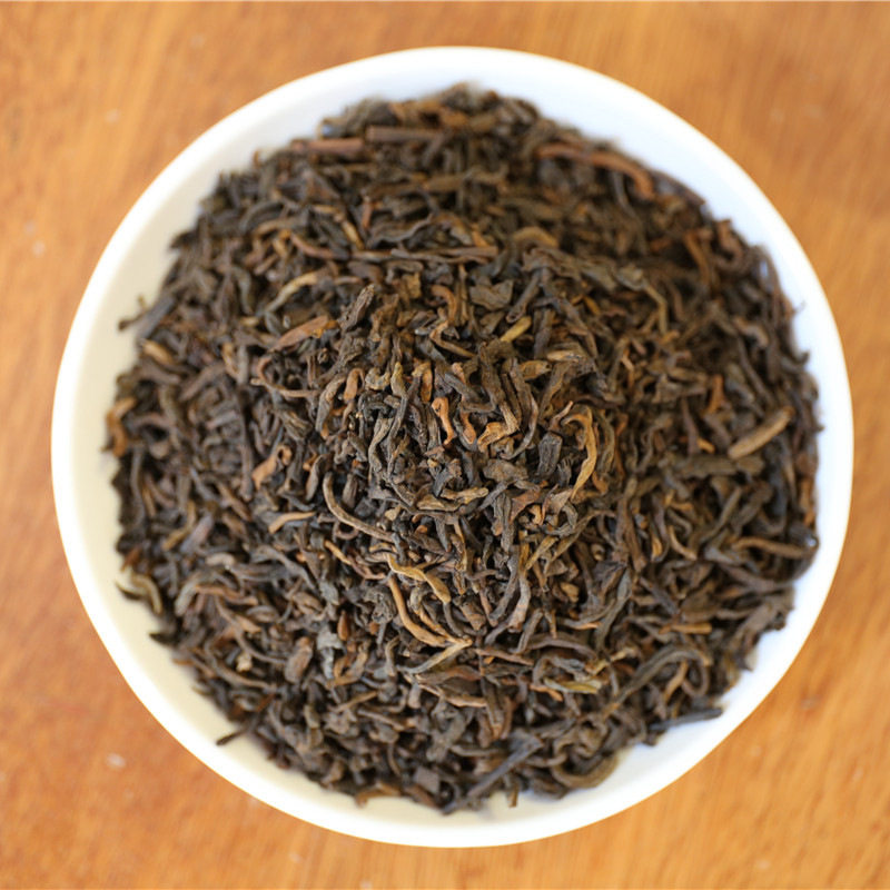2018年云南茶叶勐海宫廷小青柑原料普洱茶熟茶散茶直销