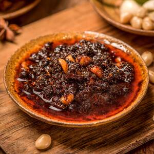重庆慧优源火锅蘸料豉香牛肉酱香辣牛肉酱500g清真餐调麻辣聚慧