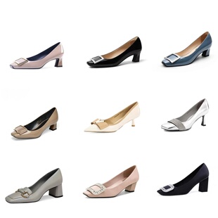 去拍 101 按编码 低高跟单鞋 200 时尚