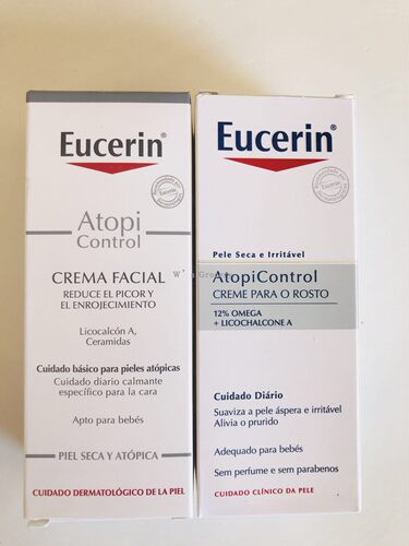 刷酸修复抗敏面霜EUCERIN敏感肌