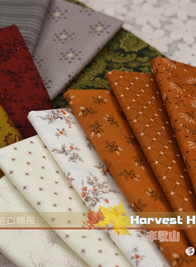 美国进口棉布手工拼布 Harvest Hill 丰收山 G4