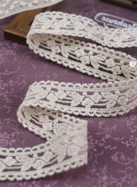 唯美风格~维多利亚风 娃衣花边 精致棉线蕾丝花边 N5-2