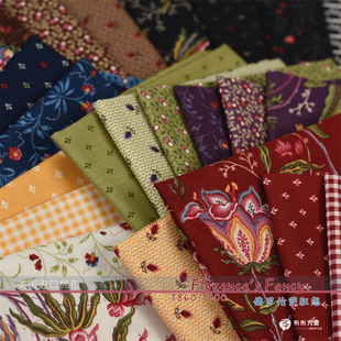 美国进口棉布手工拼布MODA Florence's Fancy佛罗伦萨狂想 E1