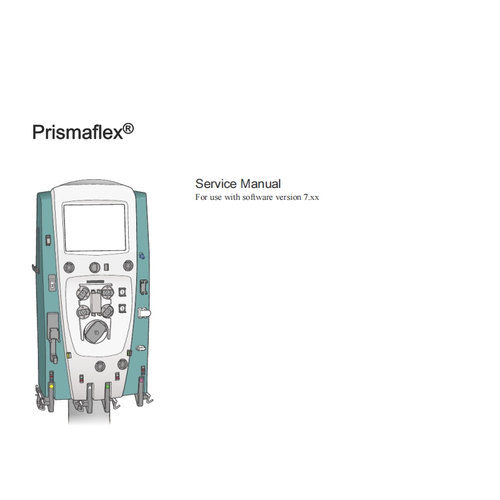 gambro金宝Prismaflex血滤CRRT维修手册技术手册 service manual